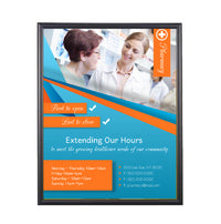 24x32 Poster Frame (SwingFrame Wide-Face Poster Display)