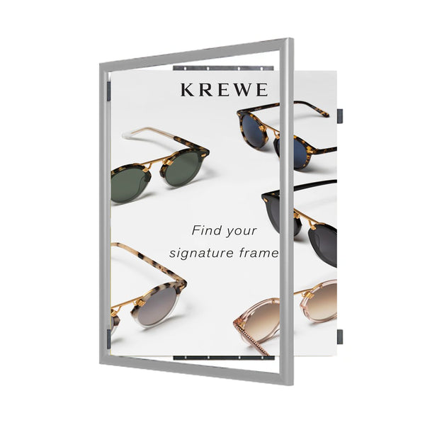 9x12 Poster Frame (SwingFrame Wide-Face Poster Display)