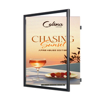 48x48 Large Poster Frame Wide-Face Poster Display SwingFrame