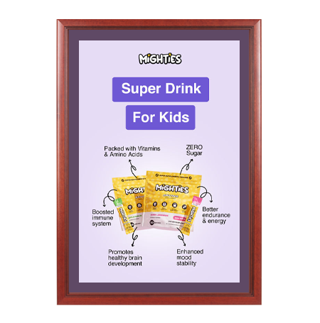 Wood 353 Poster Display SwingFrames 12x24 with Matboard