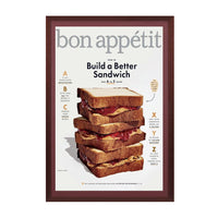 Wood 361 Poster Display SwingFrames 20x28 With Matboard