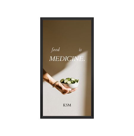 Extra Large and Deep 24x60 Poster Snap Frame with 1 5/8" Wide Metal Profile for Mounted Graphics on 3/8" and 1/2" Thick Boards