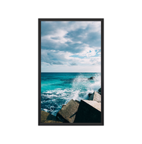 Extra Large and Deep 48x60 Poster Snap Frame with 1 5/8" Wide Metal Profile for Mounted Graphics on 3/8" and 1/2" Thick Boards