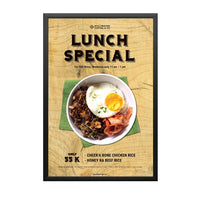 EXTRA LARGE - EXTRA DEEP 84 x 96 Sign Holder Snap Frames (1 1/4" Profile for MOUNTED GRAPHICS)