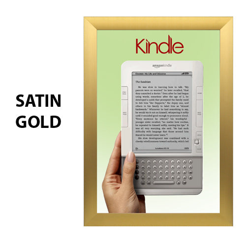 EASY OPEN SNAP OPEN FRAMES 16 x 24 (SHOWN IN SATIN GOLD)