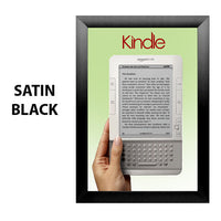 EASY OPEN SNAP OPEN FRAMES 24 x 36 (SHOWN IN SATIN BLACK)