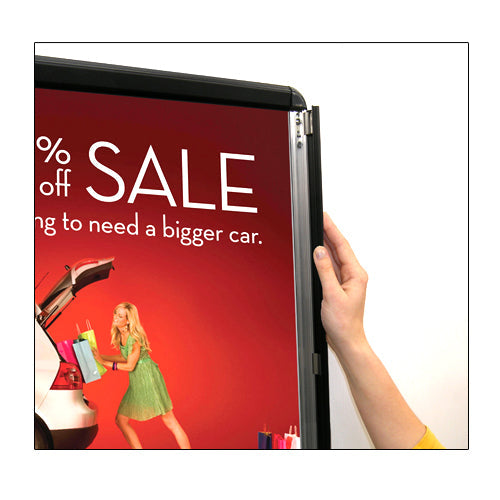 SNAP OPEN and SNAP CLOSE for 11x14 POSTER CHANGES
