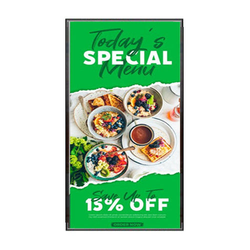 Large 30x40 Frame Beveled Slide in Poster Frame