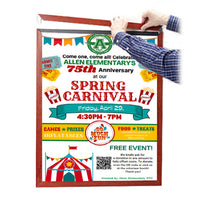 Slide In 27x39 Wood Frame Top Load, Side Load Poster Frame Sign Holder