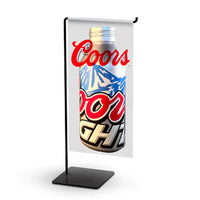Wire CounterTop BannerStand SignHolder Display (Fits 6" x 19" Banner)