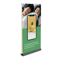 Saturn Retractable Banner Stand (48" Wide) (Double Sided)