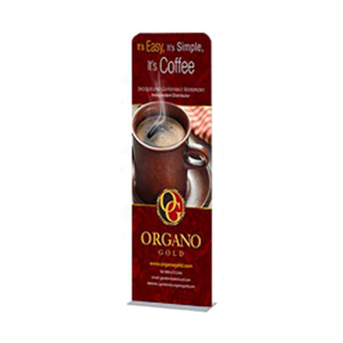 Pull Over Banner Stand Displays - 23.5" Wide, 72" High