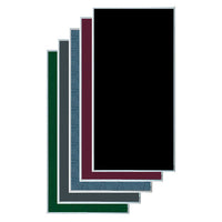 METAL FRAME 8.5x11 VINYL BULLETIN BOARD (SHOWN IN PORTRAIT ORIENTATION)