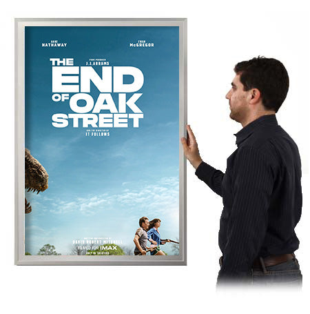 Movie Poster Frames 36x48 (Metal Poster Display Frame with Matboard)