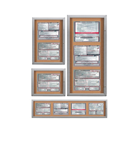 Indoor Menu Cases (8.5 x 11 Landscape Menus) (Rounded Corners)