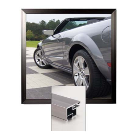 8.5x14 Poster Frame (SwingFrame Carbon Steel Poster Display)