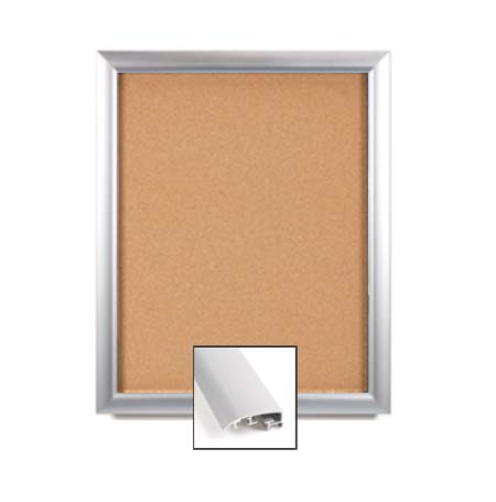 Extra Large 24 x 96 Super Wide-Face Enclosed Bulletin Cork Board SwingFrames