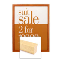 13x19 Wood Frame (361) Poster Display SwingFrames