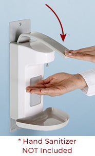 16.9oz Wall Mount Hand Sanitizer Dispenser