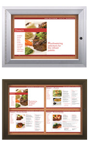 Indoor Menu Displays | Indoor MenuCases