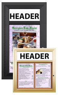 Indoor Menu Displays | Indoor Menu Cases