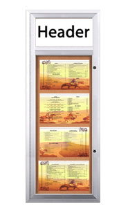 Indoor Menu Displays | Indoor MenuCases