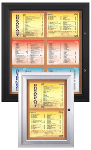 Indoor Menu Displays | Indoor MenuCases