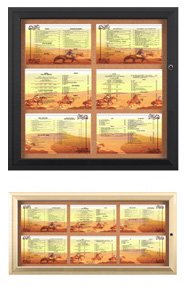 Indoor Menu Displays | Indoor Menu Cases