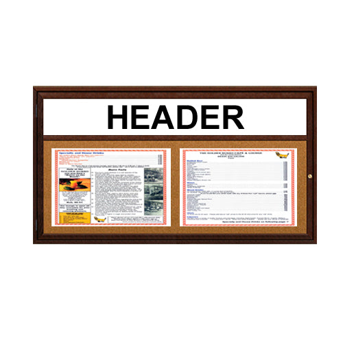 MENU CASE SHOWN: 11 x 17 2 ACROSS