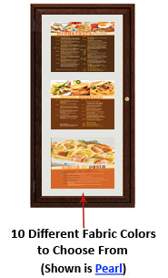 Indoor Wood Menu Displays | Indoor MenuCases