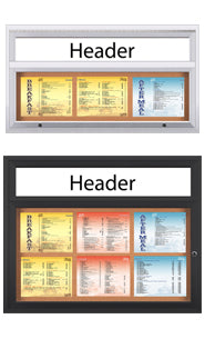 Indoor Menu Displays | Indoor MenuCases