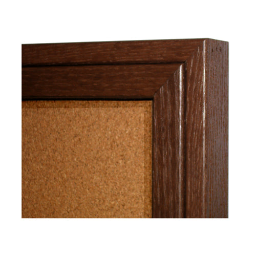 SWING CASE WOOD FRAMES ARE LOCKABLE 