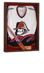 Indoor Wood Memorabilia Bulletin Board Case