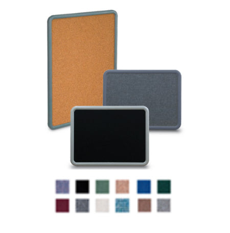 Plastic Framed Cork Board 24x36 Bulletin Board (with Rounded Radius Corners)