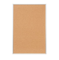 Access Cork Board™ 12"x18" Open Face Recessed Shadow Box Style Designer 43 Metal Framed Recessed Cork Bulletin Board