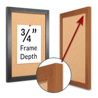 24x24 Wood Frame Profile #361 Has an Overall Frame Depth of 3/4"