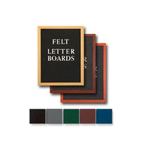 Wood Framed Letter Boards with Changeable Letters