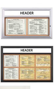 Indoor Menu Displays | Indoor MenuCases