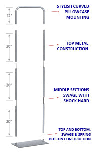 Pull Over Banner Stand Displays - 23.5" 