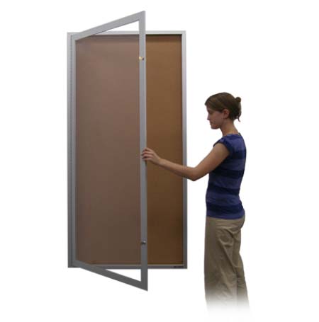 SwingCase Indoor Extra Large Poster Cases | Single Door