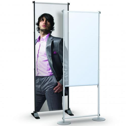 48" WIDE PORTABLE BANNER STAND (TELESCOPES 36" to 96")