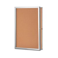 Super Slim Enclosed Bulletin Boards with Radius Edge Corners 10 Sizes