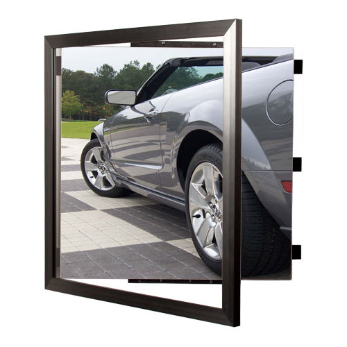 SWING-OPEN & SWING CLOSE FOR EASY CHANGE STEEL PICTURE FRAMES 20x28