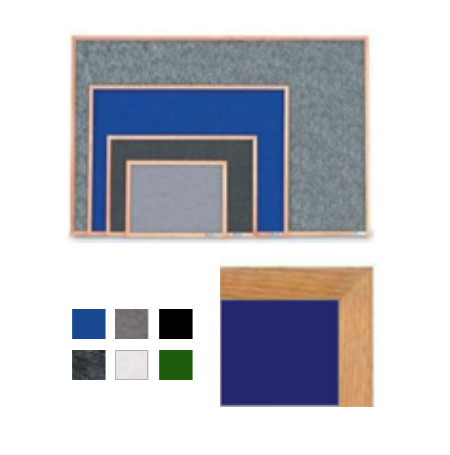 Value Line Wood Framed 11x14 EASY-TACK Display Boards (Open Face with Wooden Frame)