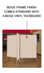 Vinyl Panel Display Feet | Presentation Panel Feet