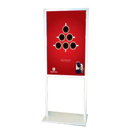 28x44 Jumbo Poster Sign Holder | Double Post