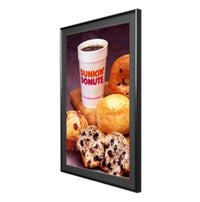 SwingFrame Edge-Lit LED Lightboxes (Metal Round Top)