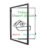 Wide-Face Dry Erase Marker Board SwingFrames (White Board)