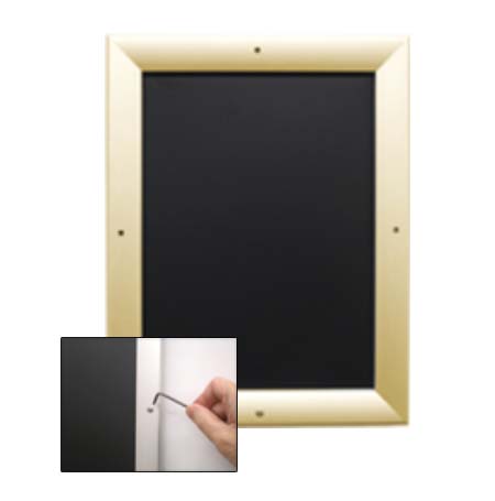 SwingSnaps EXTRA LARGE - EXTRA DEEP Poster Snap Frames with Security Screws (for MOUNTED GRAPHICS)