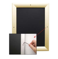 EXTRA-DEEP 10x20 Poster Snap Frames with Security Screws (for MOUNTED GRAPHICS)